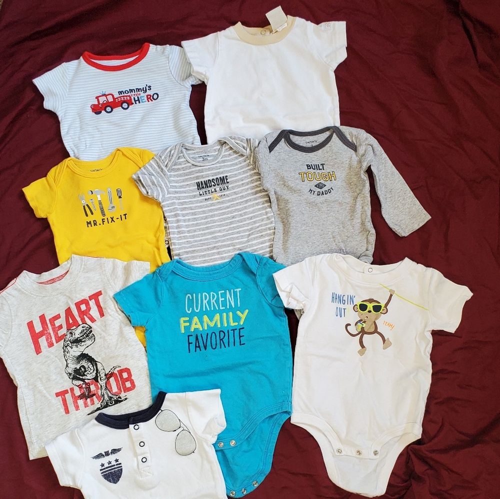 🎈Baby boy bodysuits